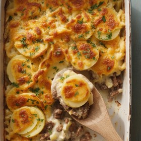 ground beef hobo casserole